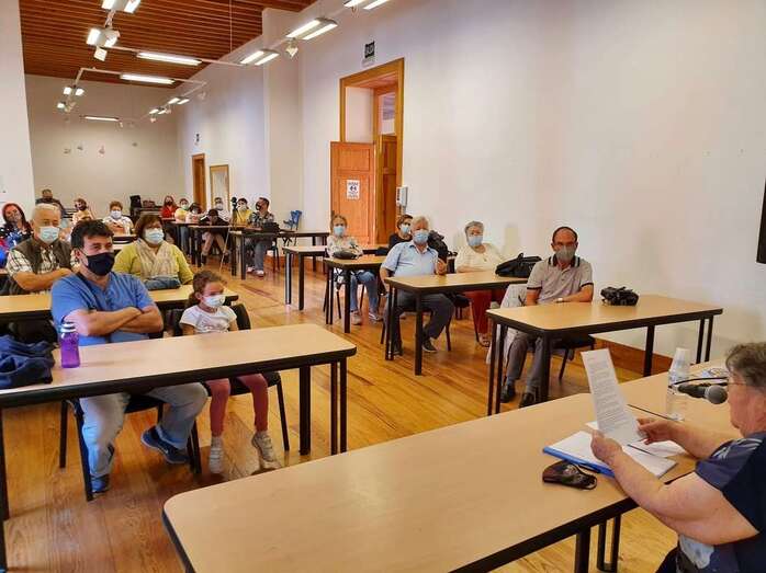 La primera sesión del taller tuvo lugar este lunes/TA.