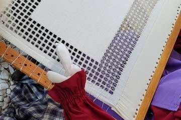  Artesanía y vestimenta tradicional canaria en el Teatro de Telde/Jesús Ruiz Mesa.