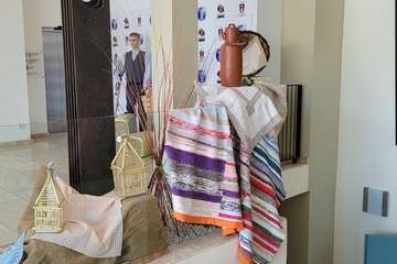  Artesanía y vestimenta tradicional canaria en el Teatro de Telde/Jesús Ruiz Mesa.