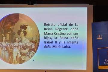 Conferencia del cronista oficial de Telde sobre la reina Isabel II/Jesús Ruiz Mesa.