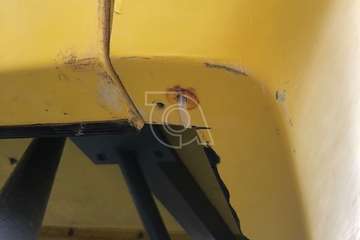  El vandalismo causa destrozos a la caseta de vigilancia de la playa de La Garita/TA.