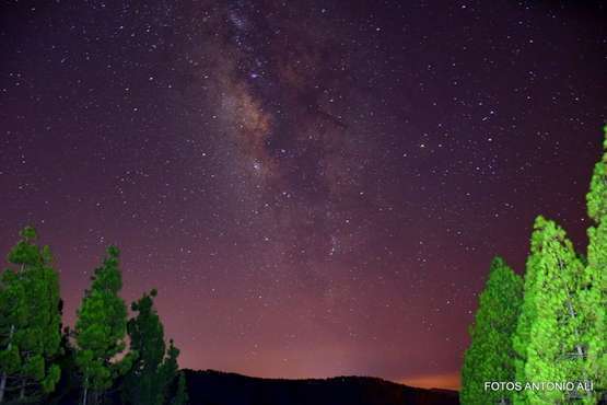 La lluvia de estrellas fugaces desde Gran Canaria/Antonio Alí.