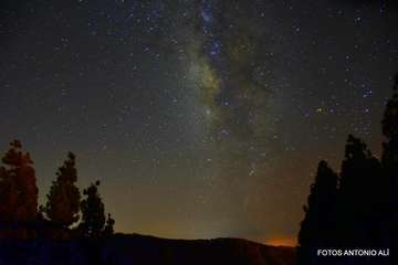 La lluvia de estrellas fugaces desde Gran Canaria/Antonio Alí.