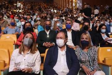 Populares de Telde, en la Convención Nacional del PP en Valencia/TA.