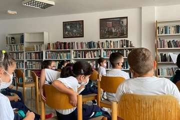 Sesión de cuentos en la Biblioteca Municipal de Jinámar/TA.