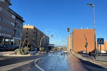 Importante pérdida de agua en la carretera de Melenara, a la altura de Picachos/TA.