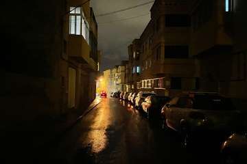 Apagón del alumbrado público en calles de Los Llanos de Telde/TA.