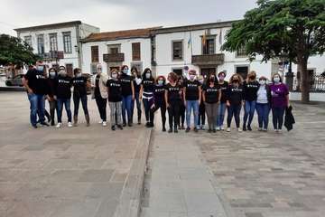  Telde 'se harta' de la violencia machista/TA y Francisco Javier Santana.