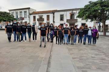  Telde 'se harta' de la violencia machista/TA y Francisco Javier Santana.