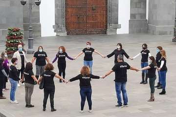  Telde 'se harta' de la violencia machista/TA y Francisco Javier Santana.
