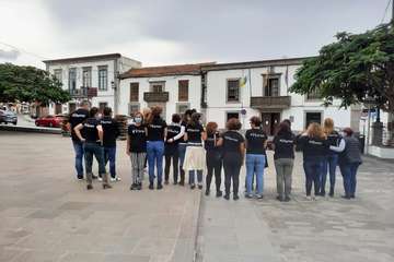  Telde 'se harta' de la violencia machista/TA y Francisco Javier Santana.