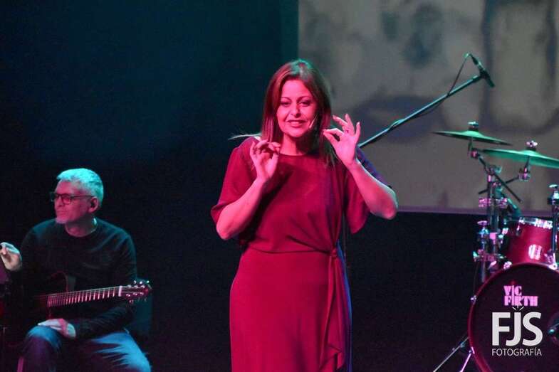 El espectáculo musical tuvo lugar anoche en el Teatro de Telde/Francisco Javier Santana.