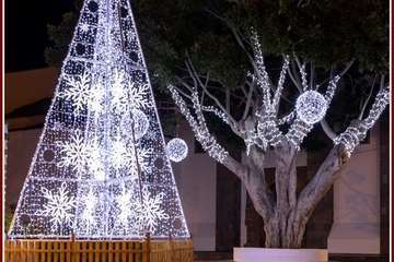 La luz de la Navidad ilumina Telde/Ildefonso Rodríguez.