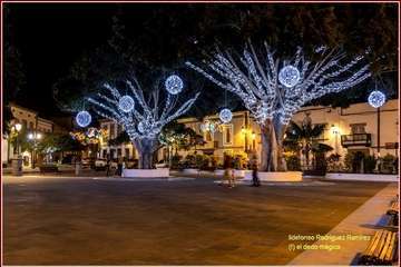 La luz de la Navidad ilumina Telde/Ildefonso Rodríguez.
