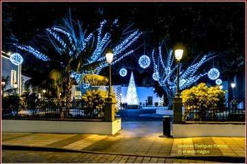La luz de la Navidad ilumina Telde/Ildefonso Rodríguez.