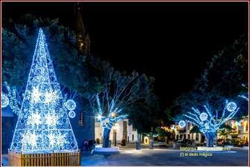 La luz de la Navidad ilumina Telde/Ildefonso Rodríguez.