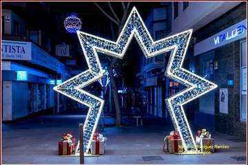 La luz de la Navidad ilumina Telde/Ildefonso Rodríguez.