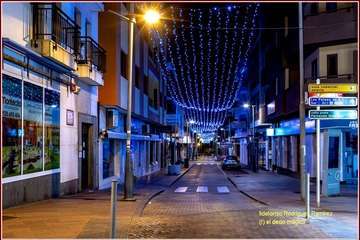 La luz de la Navidad ilumina Telde/Ildefonso Rodríguez.