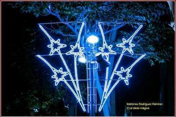 La luz de la Navidad ilumina Telde/Ildefonso Rodríguez.
