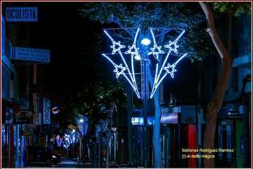 La luz de la Navidad ilumina Telde/Ildefonso Rodríguez.