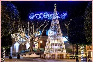 La luz de la Navidad ilumina Telde/Ildefonso Rodríguez.