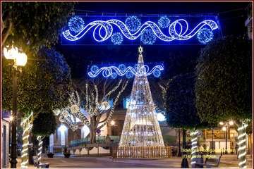 La luz de la Navidad ilumina Telde/Ildefonso Rodríguez.