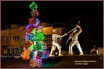La luz de la Navidad ilumina Telde/Ildefonso Rodríguez.