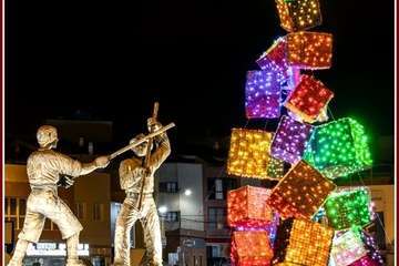 La luz de la Navidad ilumina Telde/Ildefonso Rodríguez.