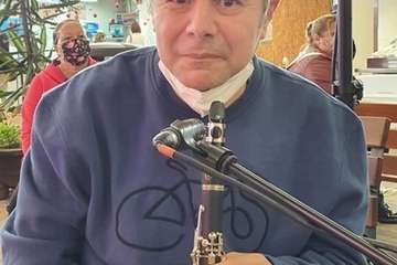 Concierto navideño de la Escuela Municipal de Folclore en el Mercado de Telde/Antonio Alí y TA.