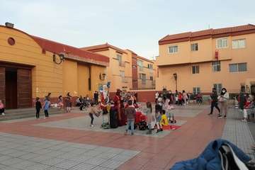  Papá Noel reparte alegría e ilusión en La Garita y Valle de Jinámar/TA.