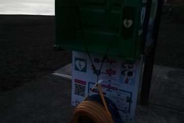 Vándalos causan destrozos al desfibrilador de La Garita/TA.