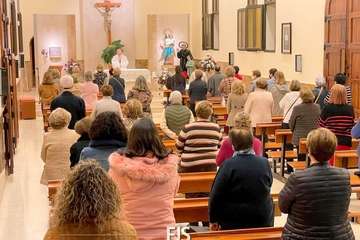 Telde rinde pleitesía a San Juan Bosco/Francisco Javier Santana.