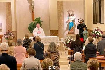 Telde rinde pleitesía a San Juan Bosco/Francisco Javier Santana.