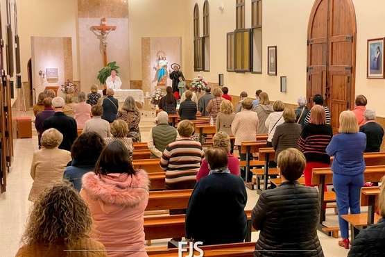 Telde rinde pleitesía a San Juan Bosco/Francisco Javier Santana.