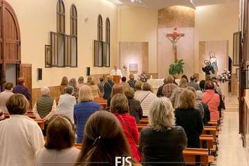Telde rinde pleitesía a San Juan Bosco/Francisco Javier Santana.