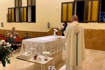 Telde rinde pleitesía a San Juan Bosco/Francisco Javier Santana.