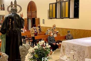 Telde rinde pleitesía a San Juan Bosco/Francisco Javier Santana.