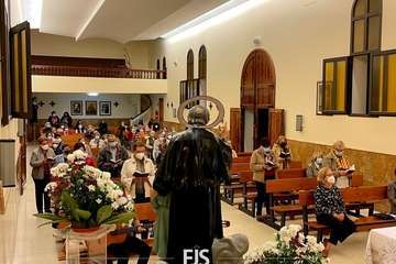 Telde rinde pleitesía a San Juan Bosco/Francisco Javier Santana.