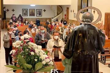 Telde rinde pleitesía a San Juan Bosco/Francisco Javier Santana.