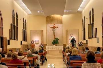 Telde rinde pleitesía a San Juan Bosco/Francisco Javier Santana.