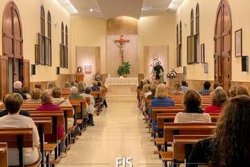 Telde rinde pleitesía a San Juan Bosco/Francisco Javier Santana.