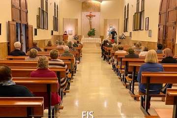 Telde rinde pleitesía a San Juan Bosco/Francisco Javier Santana.