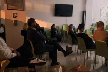 Proyección de la película Sufragistas en la sede de Nueva Canarias de Telde/TA.