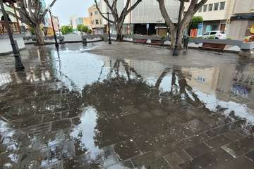 La borrasca moja Telde/Jesús Ruiz Mesa.
