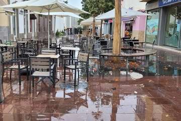 La borrasca moja Telde/Jesús Ruiz Mesa.
