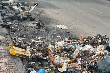  El Caracol Bajo, punto negro de la quema de contenedores en Telde/TA.