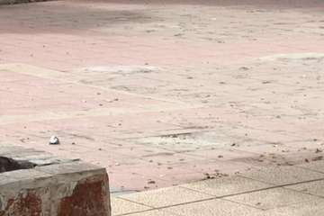 Denuncia vecinal sobre el estado del parque infantil de Las Huesas/TA.