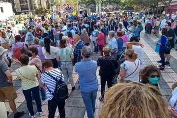 Telde apoya la protesta por el derecho a la Educación de Adultos/TA.