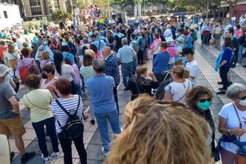 Telde apoya la protesta por el derecho a la Educación de Adultos/TA.