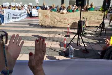 Telde apoya la protesta por el derecho a la Educación de Adultos/TA.